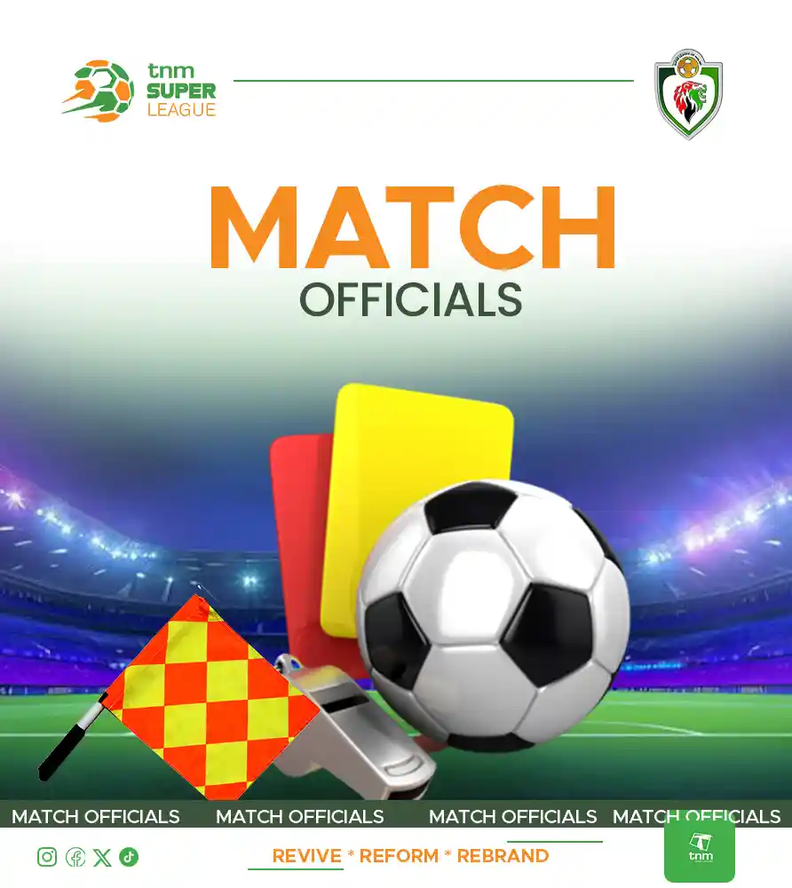 MATCH OFFICIALS FOR WEEK 18