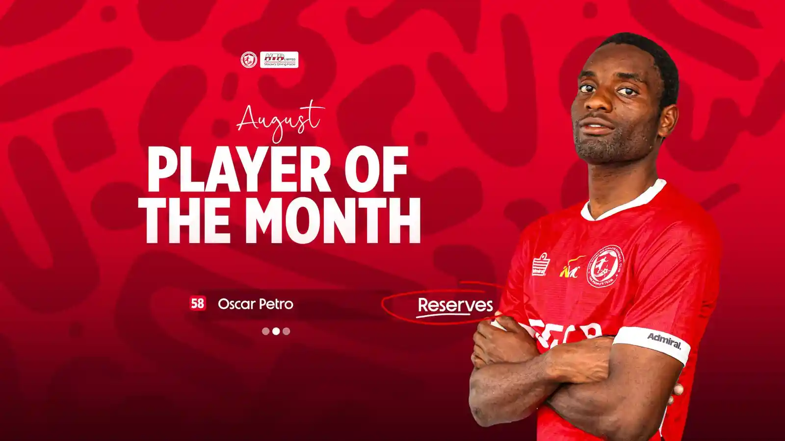 Petro named Reserves HTD Player of the Month for August