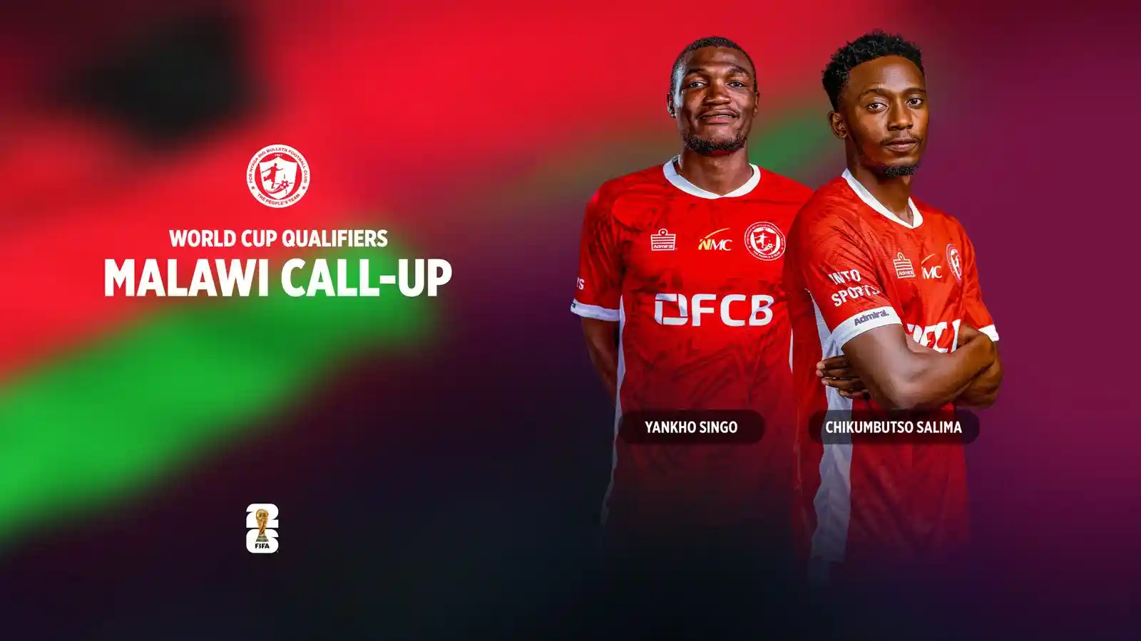 Singo, Salima back in Flames squad for October qualifiers