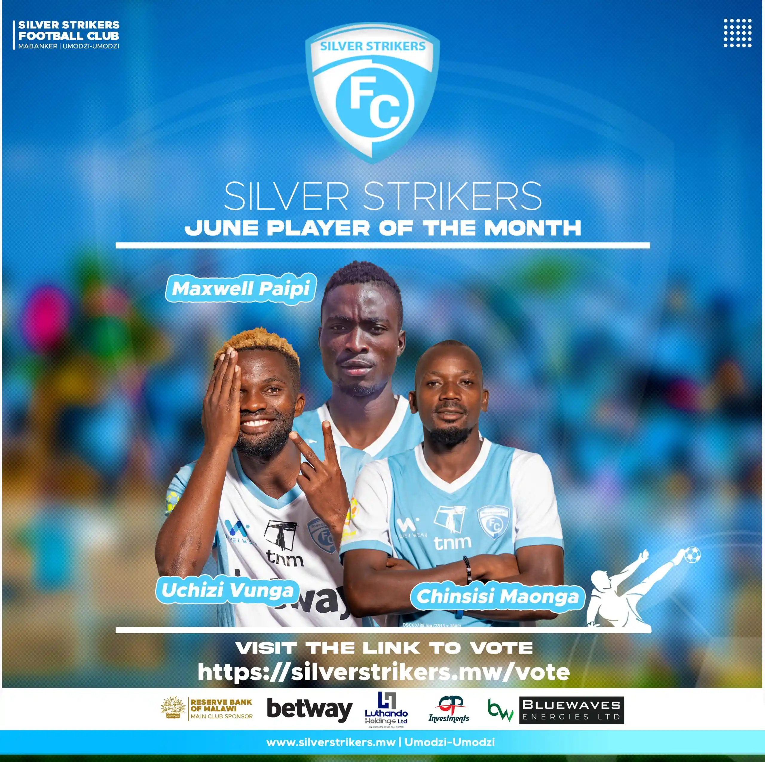 Uchizi Vunga earns first nomination in 2025 for the June Player of the Month Award